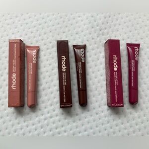 New with Box. Never used Rhode Petide Lip Tint. Get all three for $28